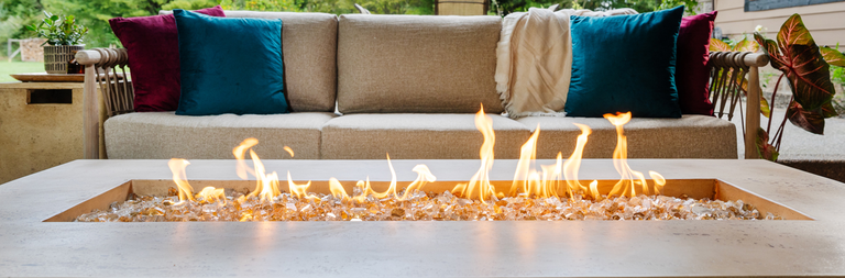 medium fire glass